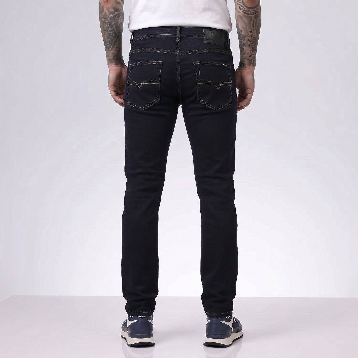 Jean DSL F049 Negro Para Hombre