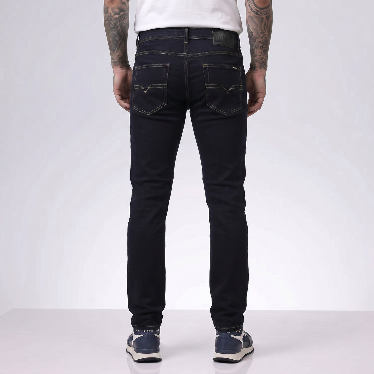 Jean DSL F049 Negro Para Hombre