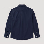 Camisa 50021 Manga larga Azul Oscuro para hombre
