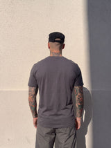 Camiseta 921037 Basica Gris oscuro para hombre