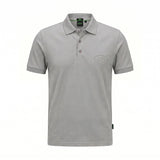 Camiseta 185024 Tipo Polo Gris para hombre