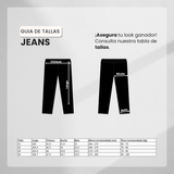 Jean GD D038 Azul Para Hombre