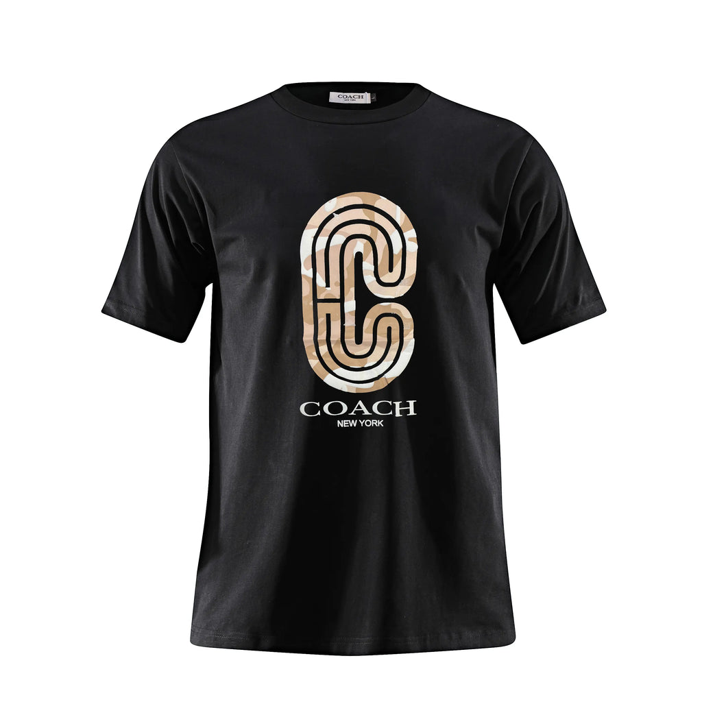 Camiseta C66035 Básica Negro Para Hombre