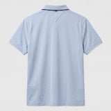 Camiseta 185043 Tipo Polo Azul Claro para hombre