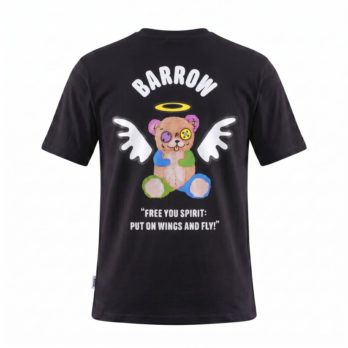 Camiseta 661127 Estampada Negra para hombre
