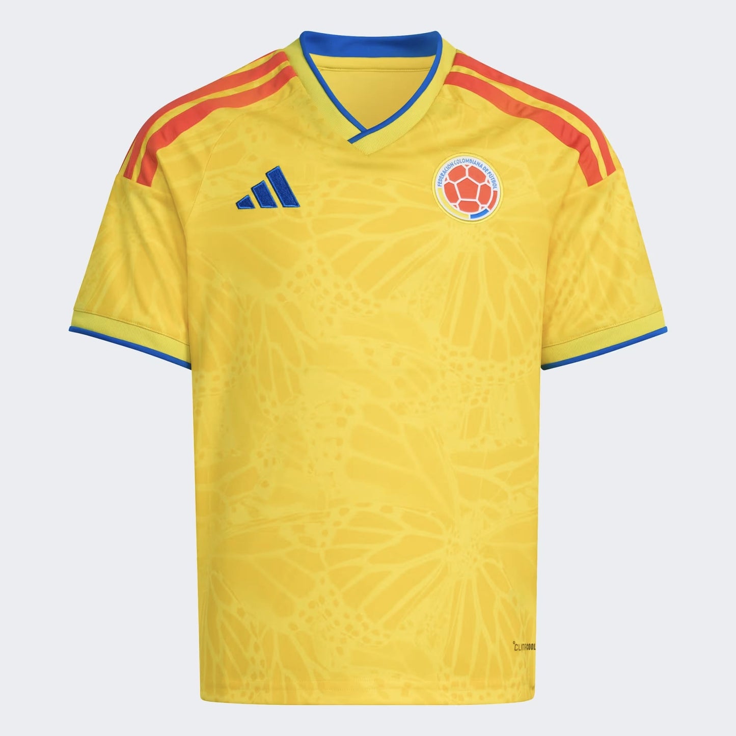 Camiseta ADS Colombia Amarilla Para Niños