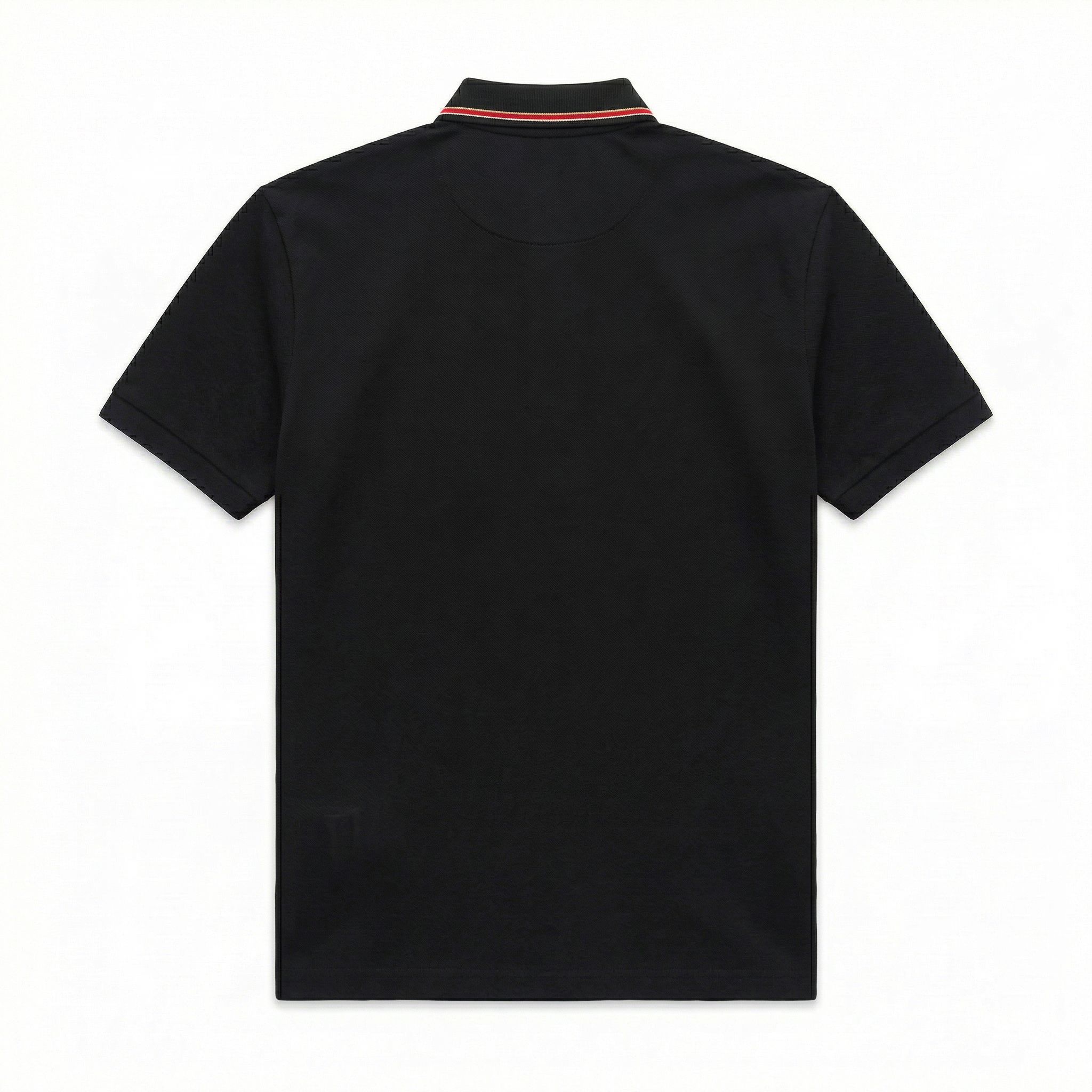 Camiseta 918019 Tipo Polo Negro para hombre