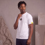 Camiseta 661106 Estampada Blanca Para Hombre