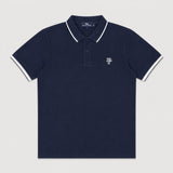 Camiseta 918053 Tipo Polo Azul Oscuro para hombre