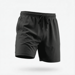 Pantaloneta Deportiva Básica Negra Para Hombre Ref. PAN08