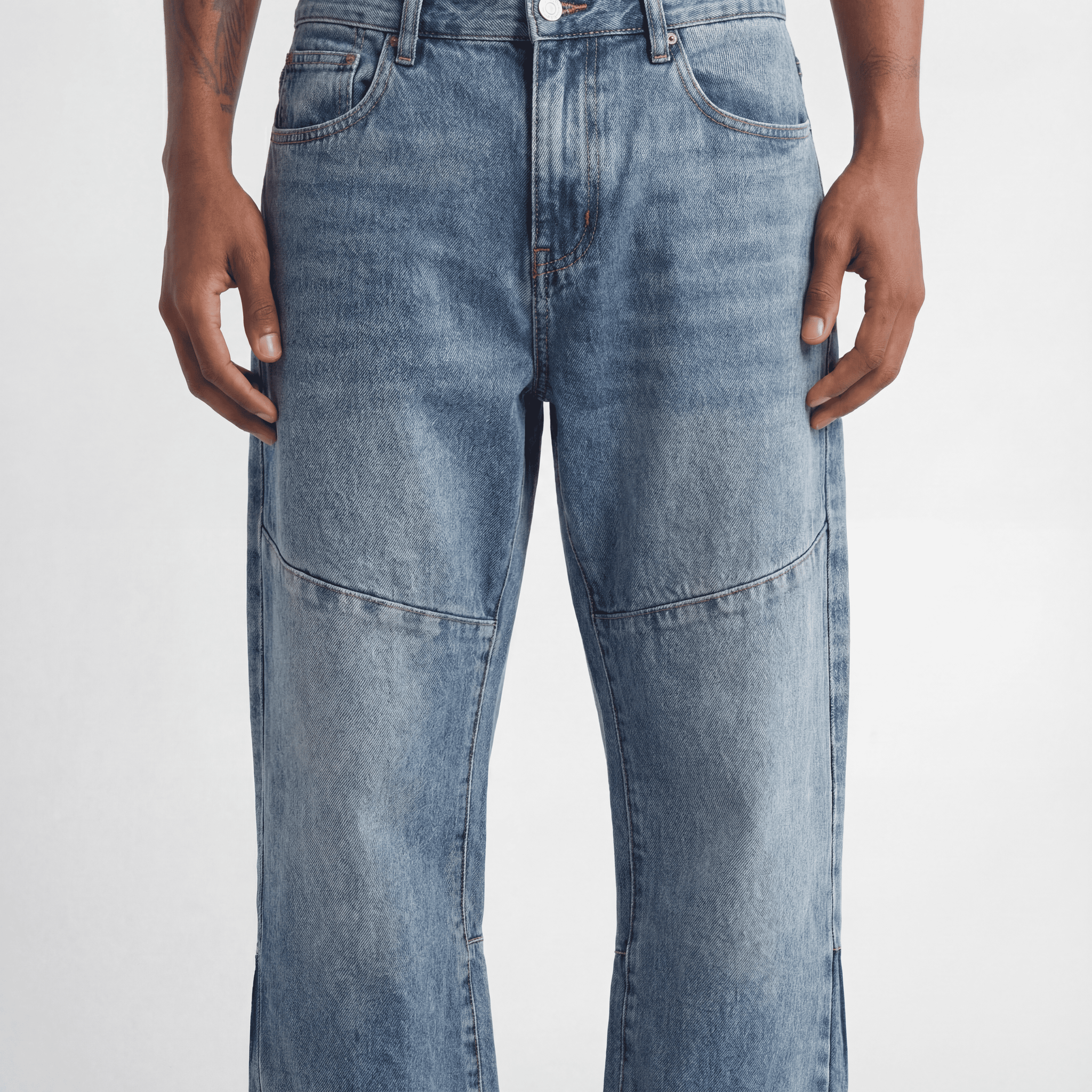 Jean GD D043 Azul Para Hombre