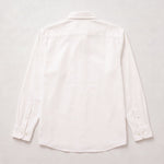 Camisa 50018 Manga larga Crema para hombre