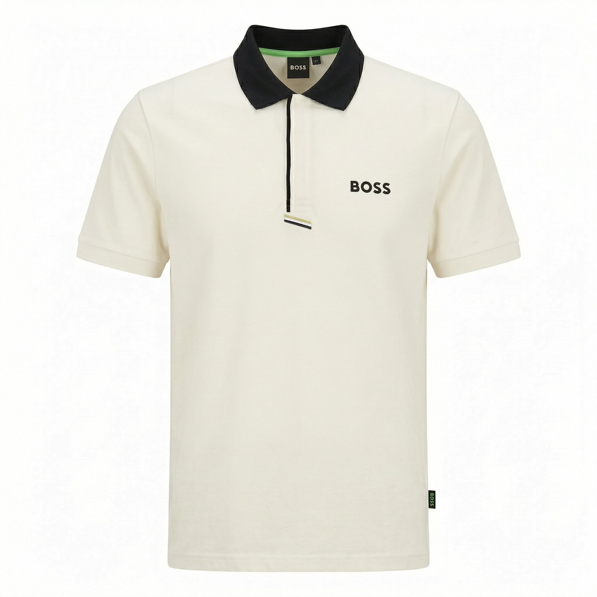 Camiseta 918006 Tipo Polo Crema para hombre