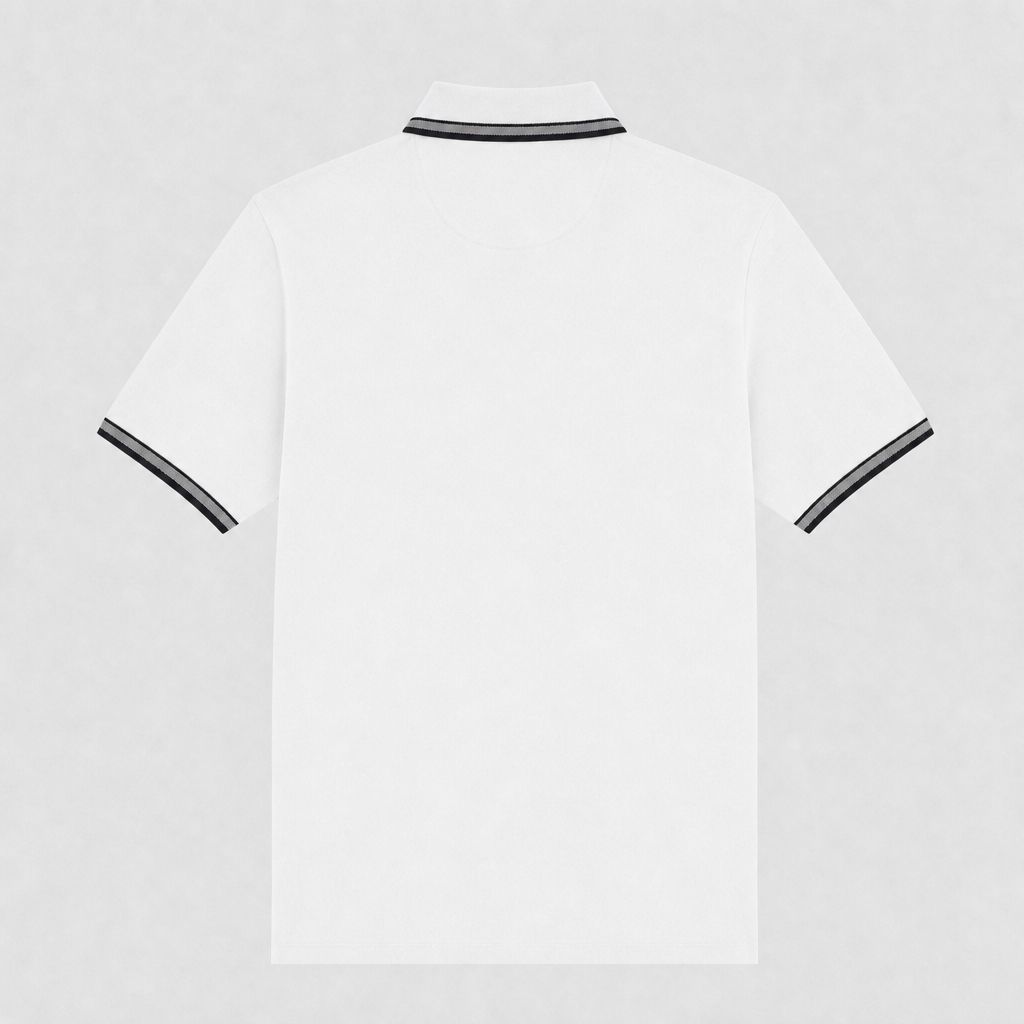 Camiseta 918014 Tipo Polo Blanco para hombre