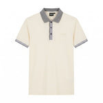 Camiseta 918013 Tipo Polo Crema para hombre