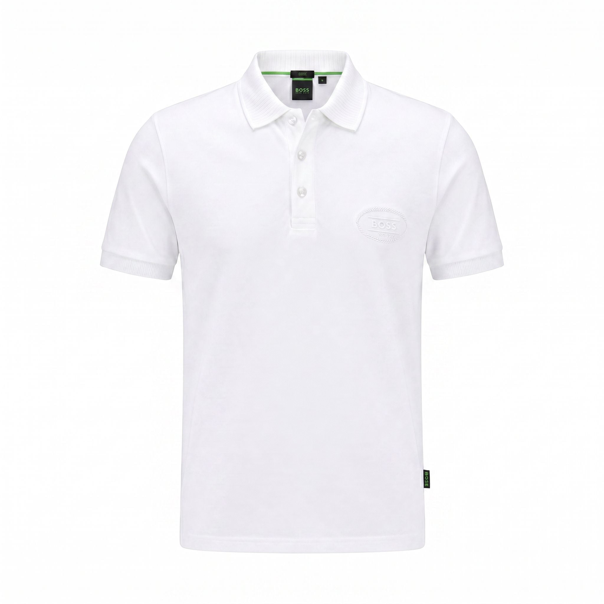 Camiseta 185024 Tipo Polo Blanco para hombre