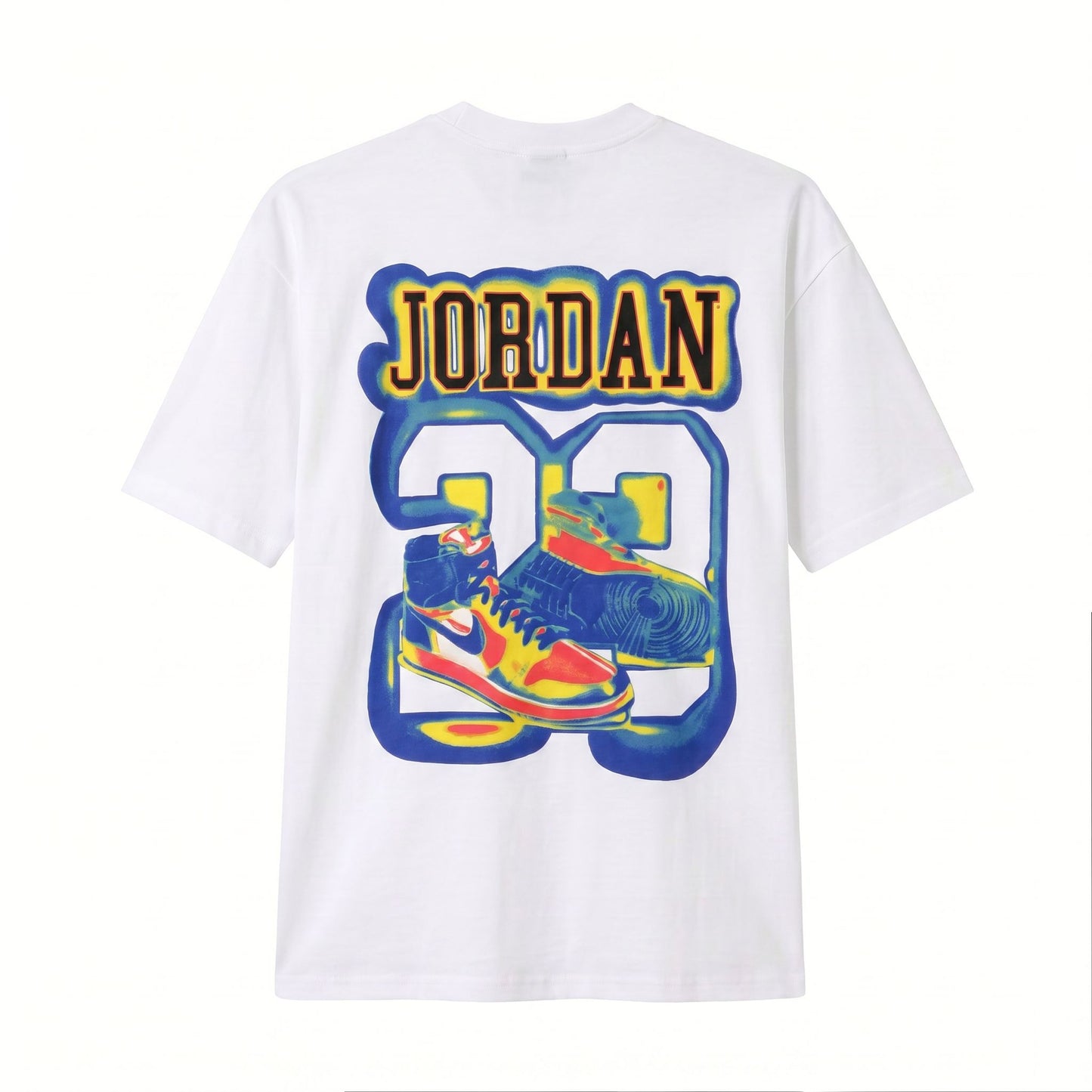 Camiseta 788364 Oversize Blanco para hombre
