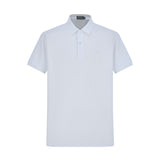 Camiseta 22550# Tipo Polo Blanca Para Hombre
