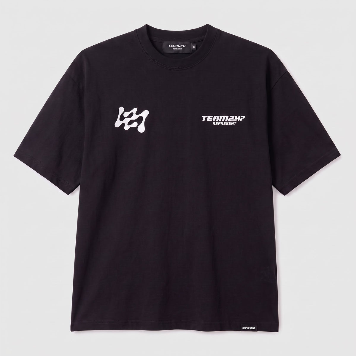 Camiseta 788451 Oversize Negro para hombre