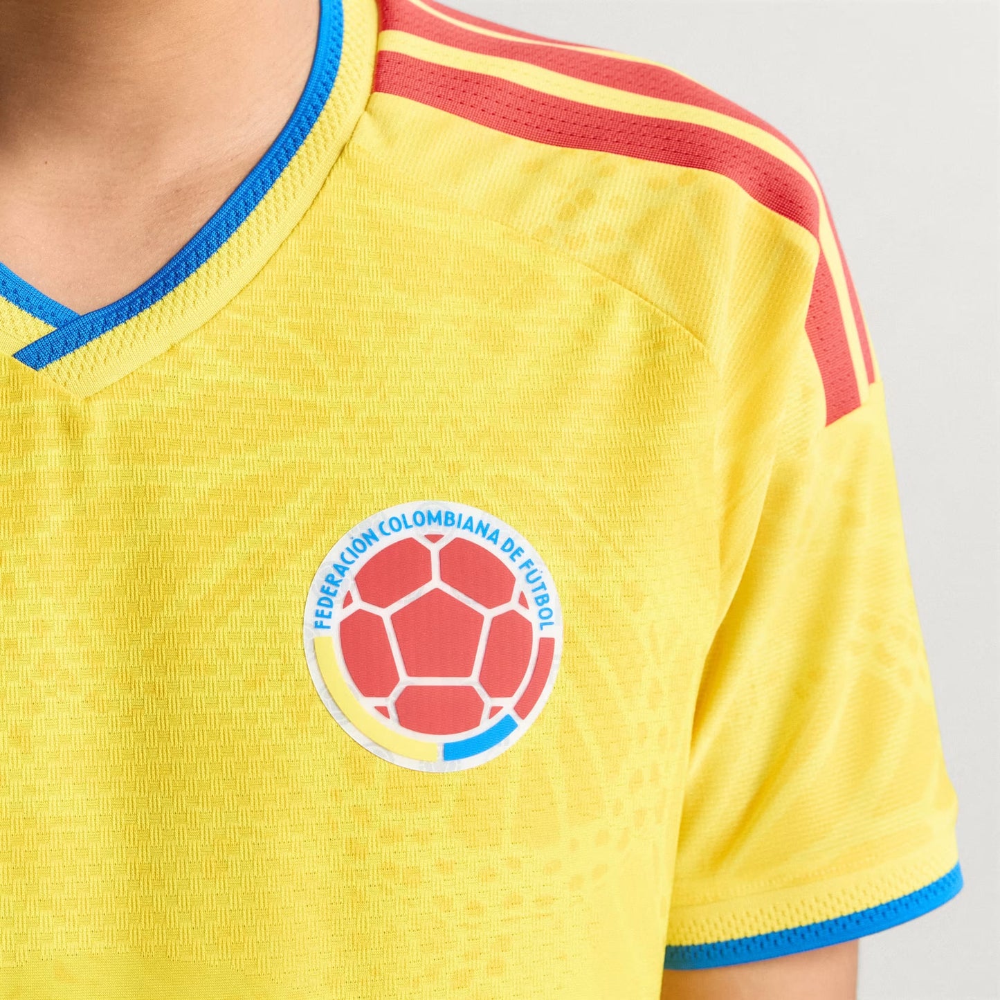 Camiseta ADS Colombia Amarilla Para Niños