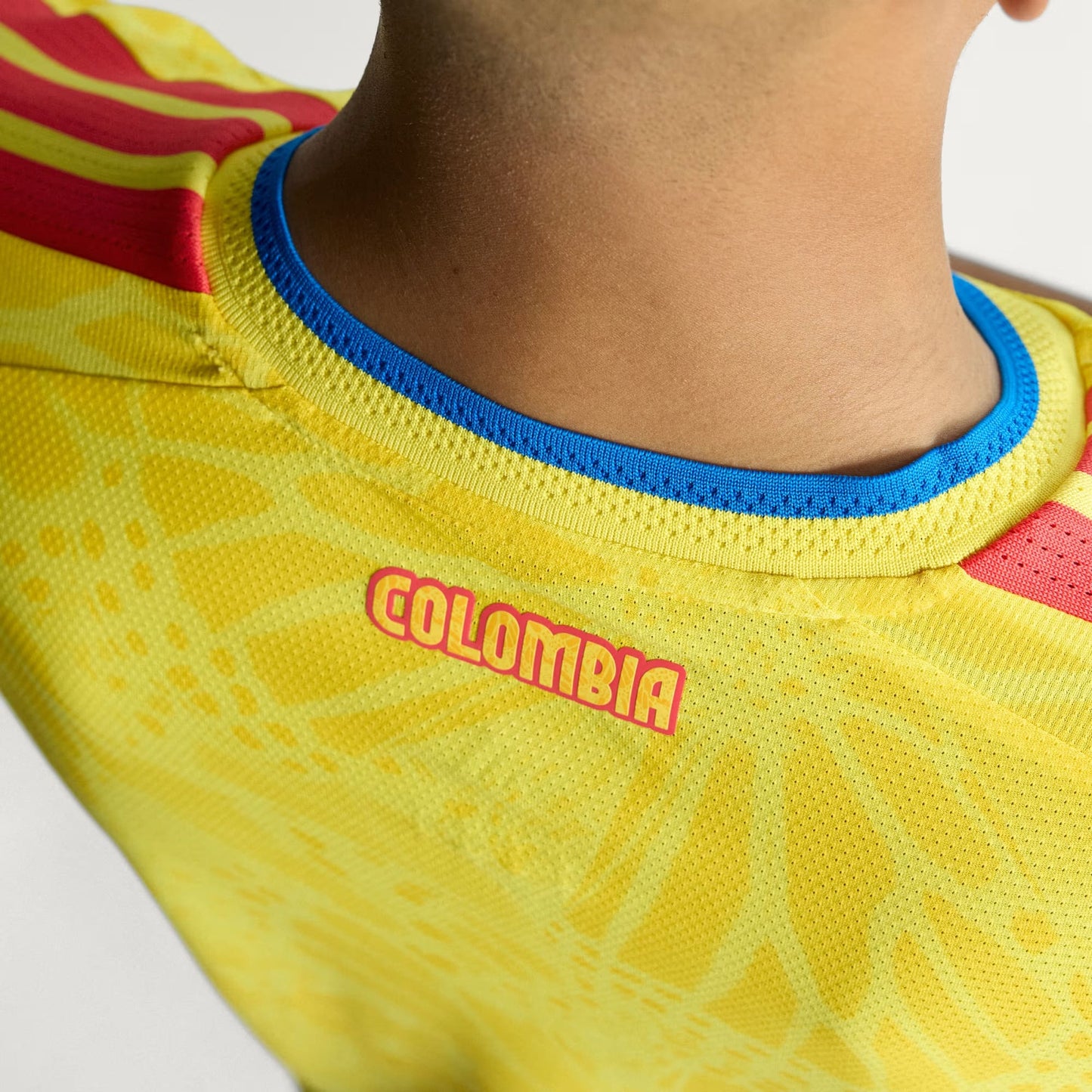 Camiseta ADS Colombia Amarilla Para Niños