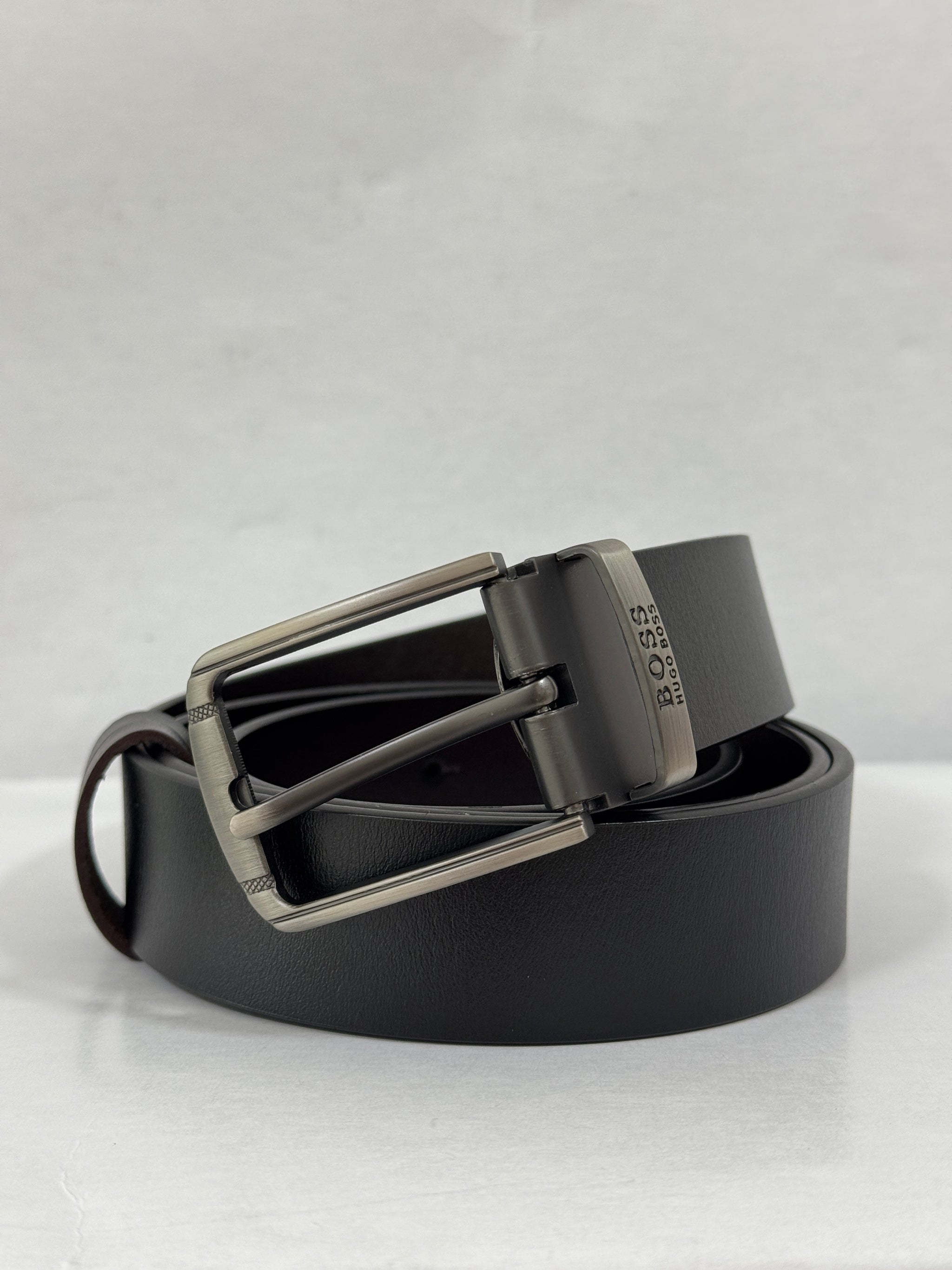 Correa HB H3295 Negro/Cafe Para Hombre