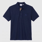 Camiseta 185041 Tipo Polo Azul Oscuro para hombre
