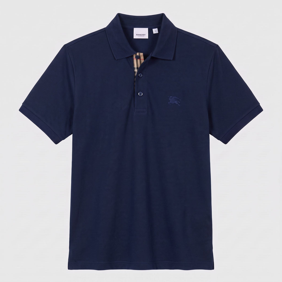 Camiseta 185041 Tipo Polo Azul Oscuro para hombre