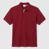 Camiseta 185041 Tipo Polo  Vino tinto para hombre