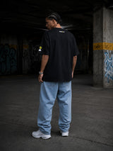 Camiseta 881199 Oversize Negro para hombre