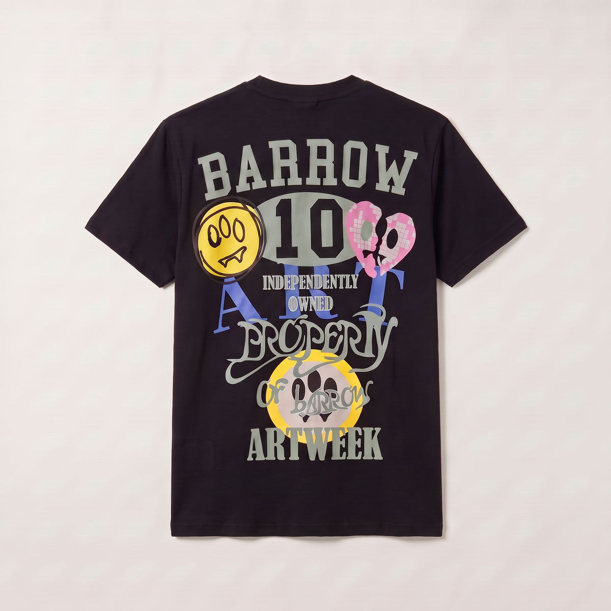 Camiseta 661121 Estampada Negro para hombre