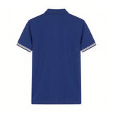 Camiseta 918013 Tipo Polo Azul Oscuro para hombre