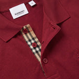 Camiseta 185041 Tipo Polo  Vino tinto para hombre