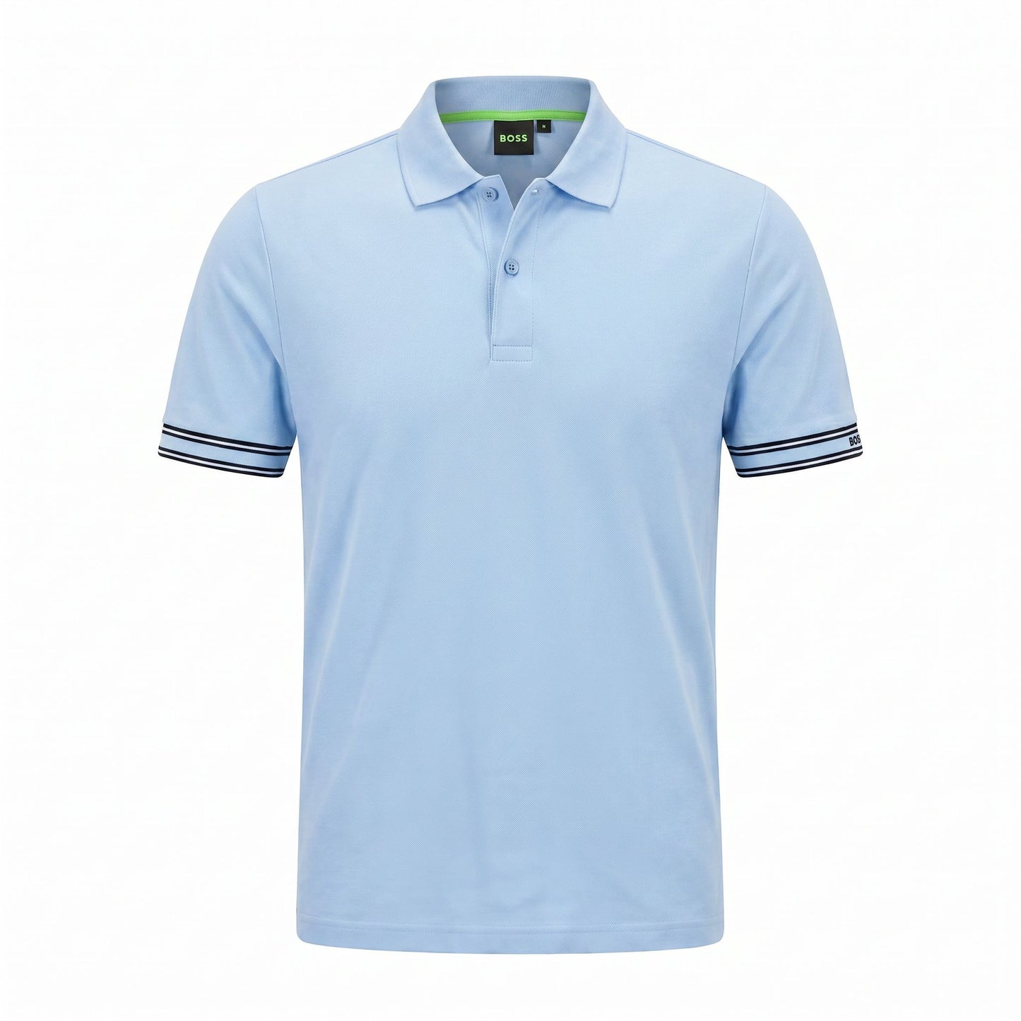 Camiseta 185022 Tipo Polo Azul Claro para hombre