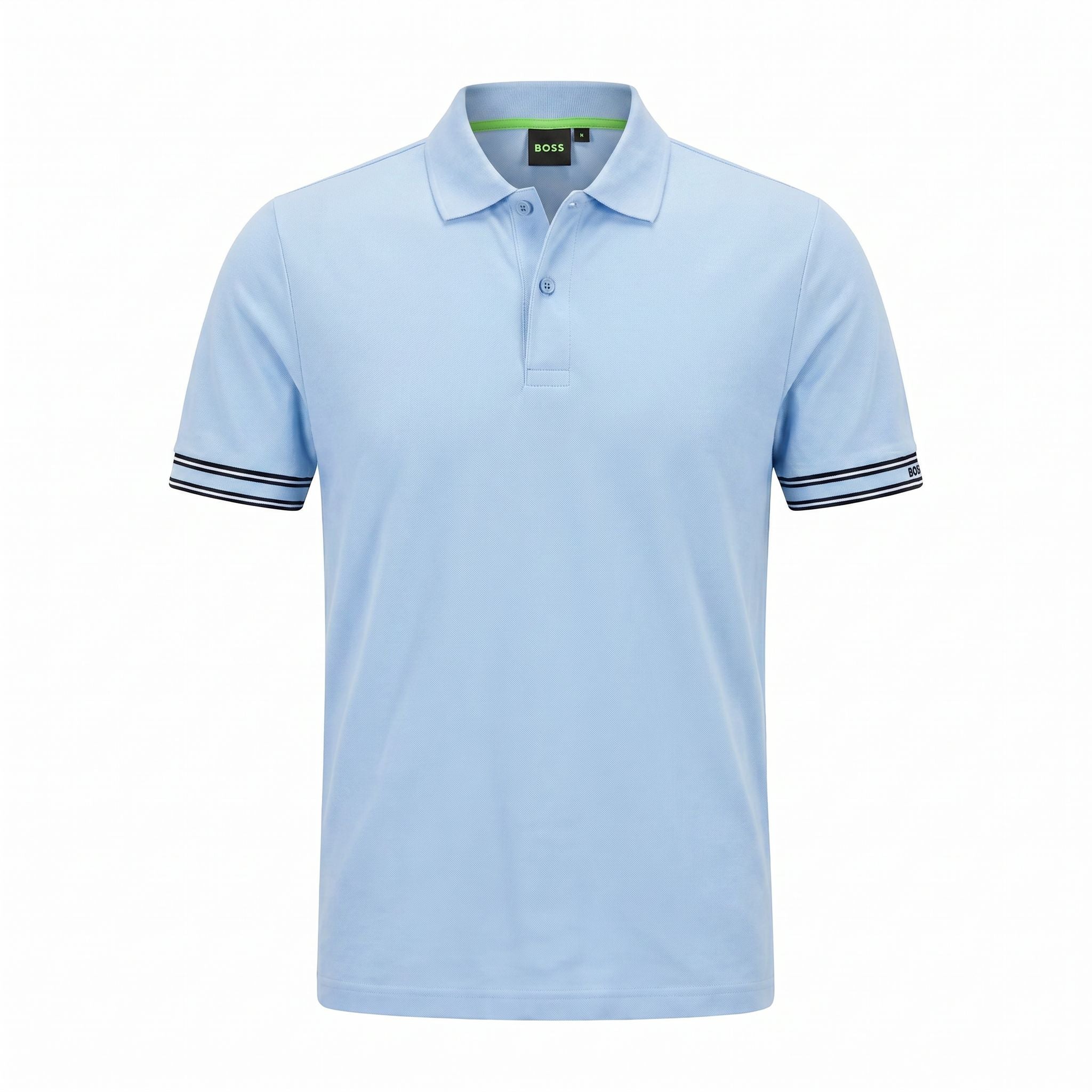 Camiseta 185022 Tipo Polo Azul Claro para hombre