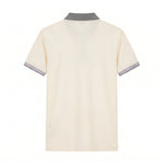 Camiseta 918013 Tipo Polo Crema para hombre