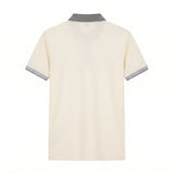 Camiseta 918013 Tipo Polo Crema para hombre