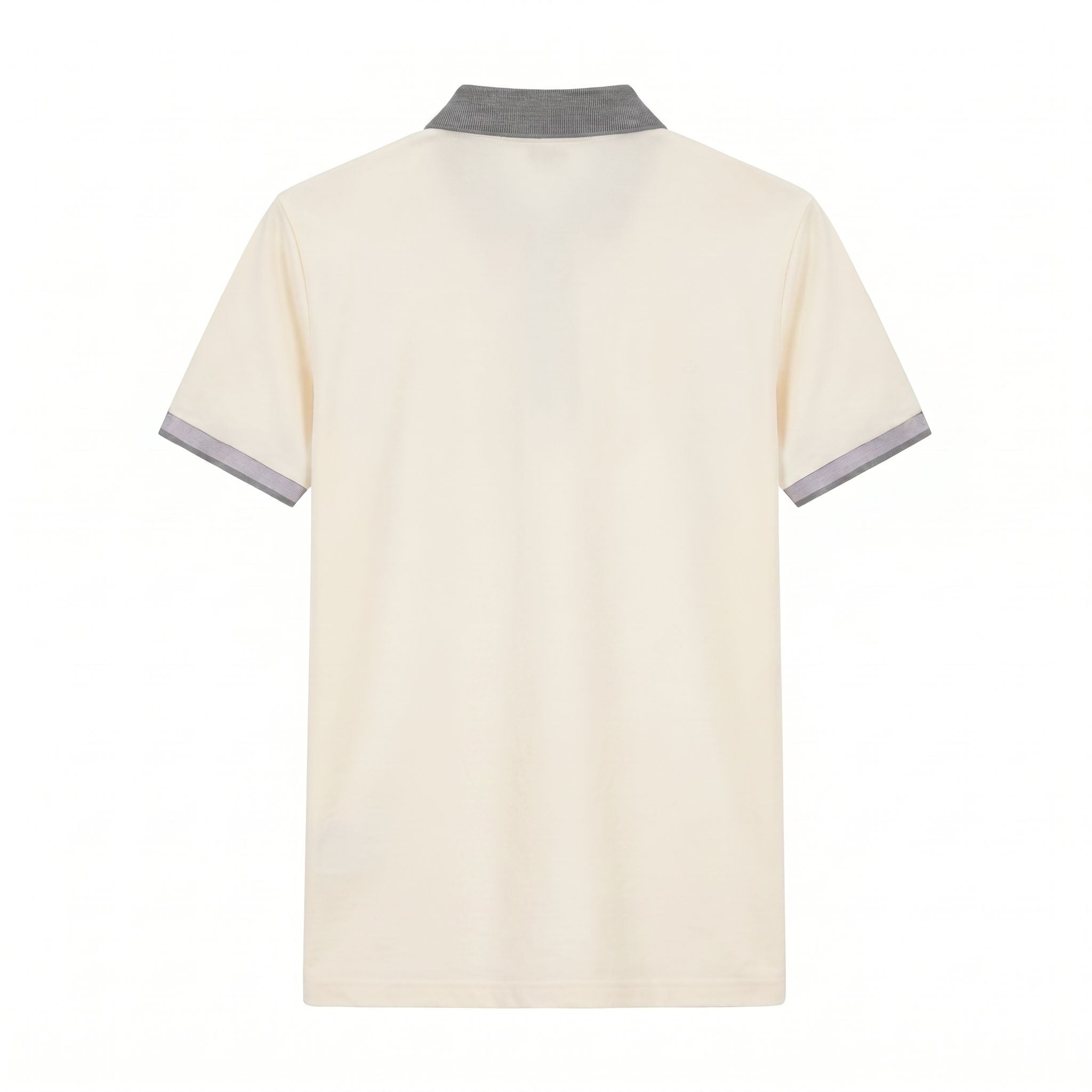 Camiseta 918013 Tipo Polo Crema para hombre