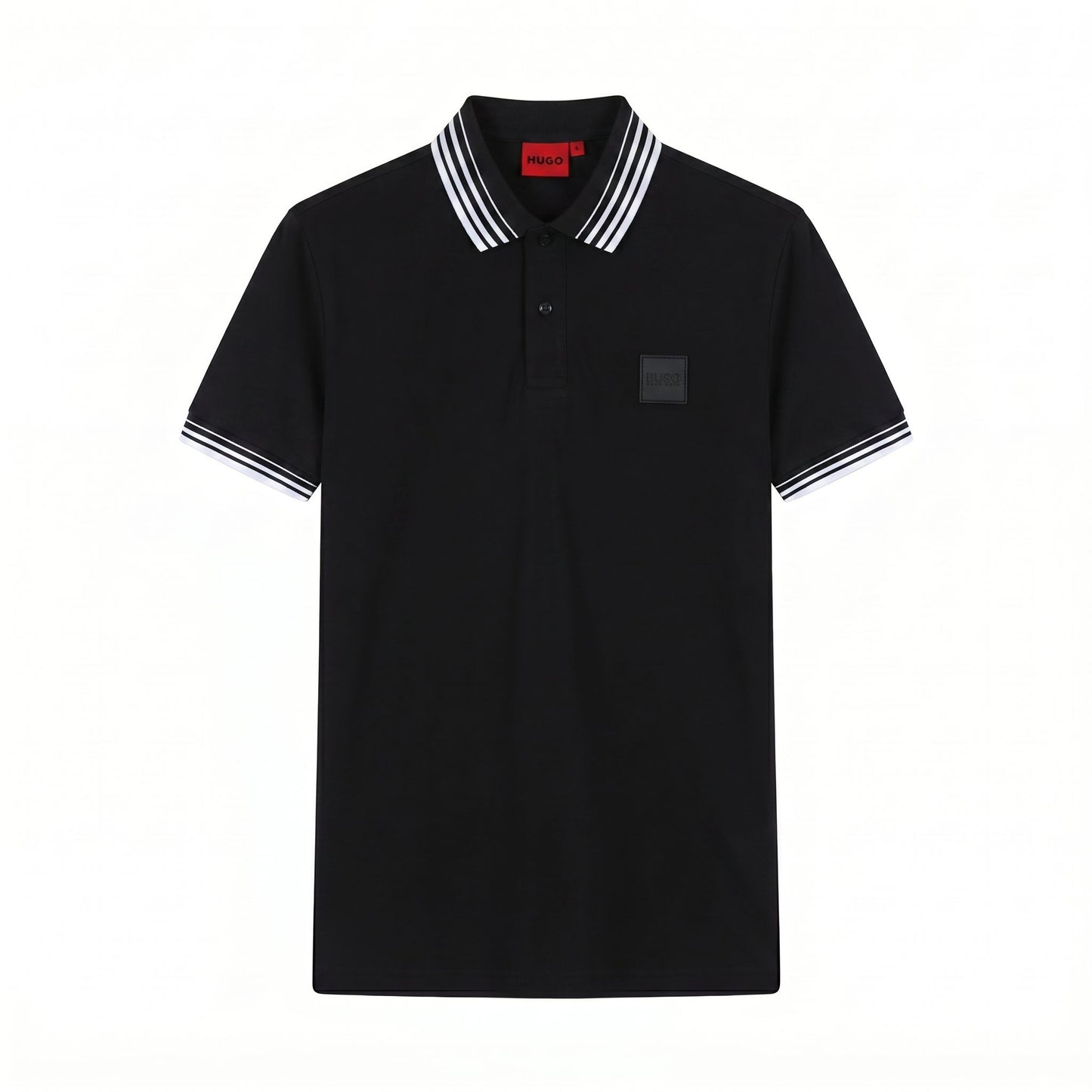 Camiseta 918022 Tipo Polo Negro para hombre