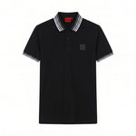 Camiseta 918022 Tipo Polo Negro para hombre
