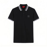 Camiseta 918022 Tipo Polo Negro para hombre