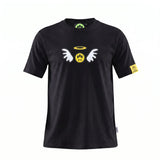Camiseta 661127 Estampada Negra para hombre