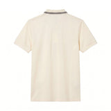 Camiseta 918011 Tipo Polo Crema para hombre