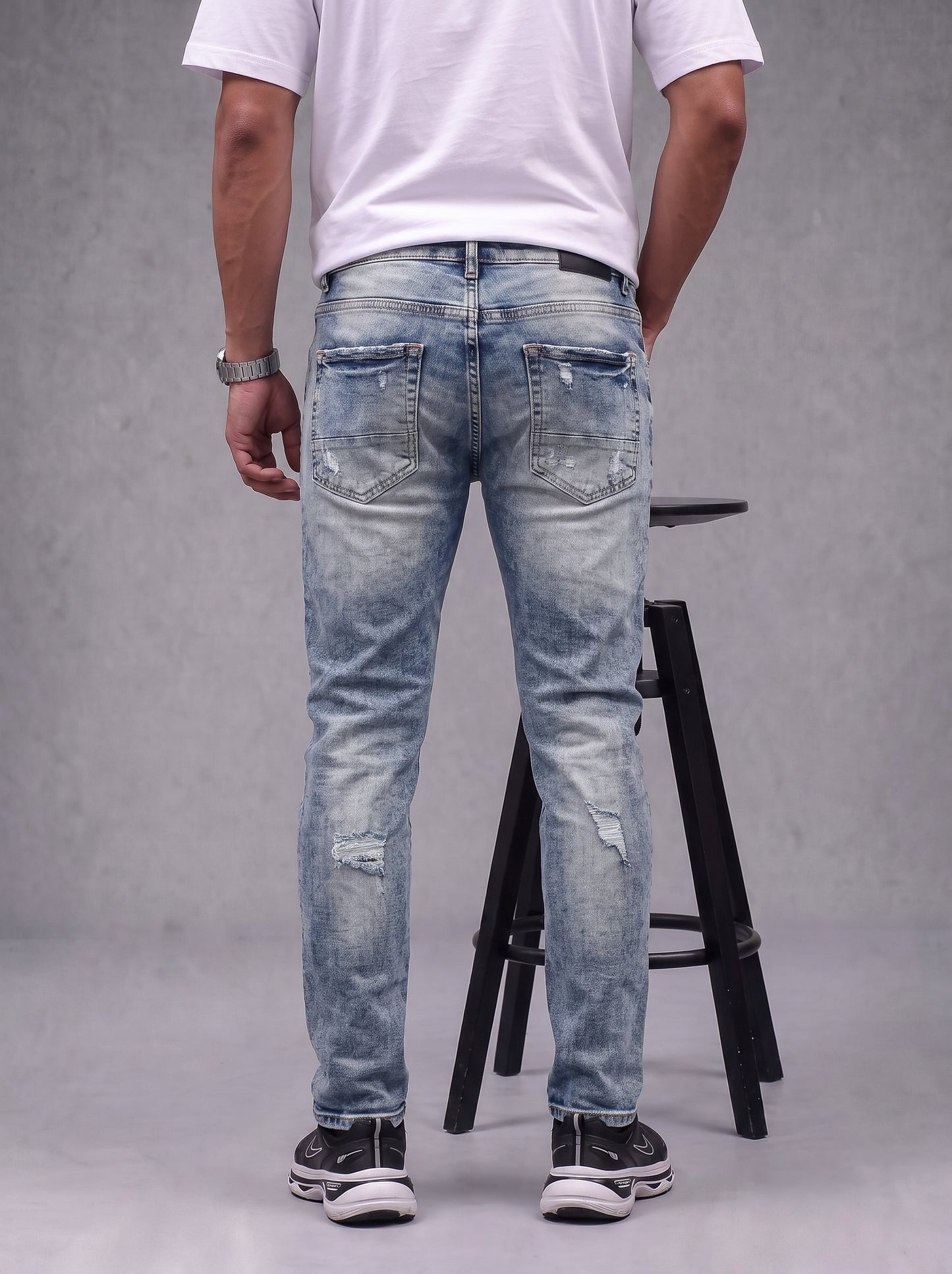 Jean PP PU056 Azul Para Hombre