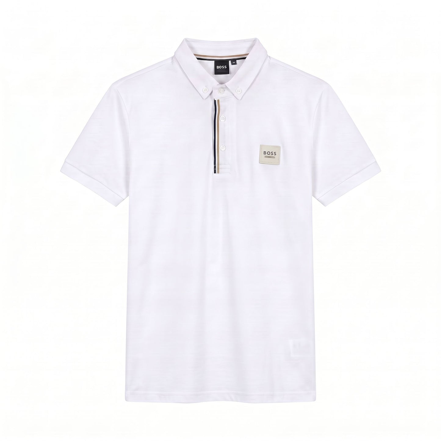 Camiseta 185026 Tipo Polo Blanco para hombre