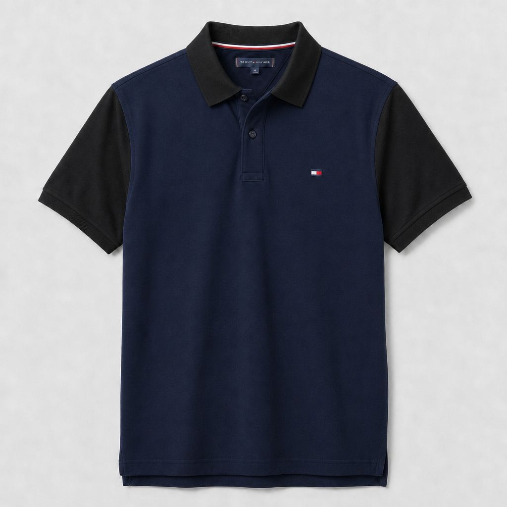 Camiseta 185047 Tipo Polo Azul Oscuro para hombre