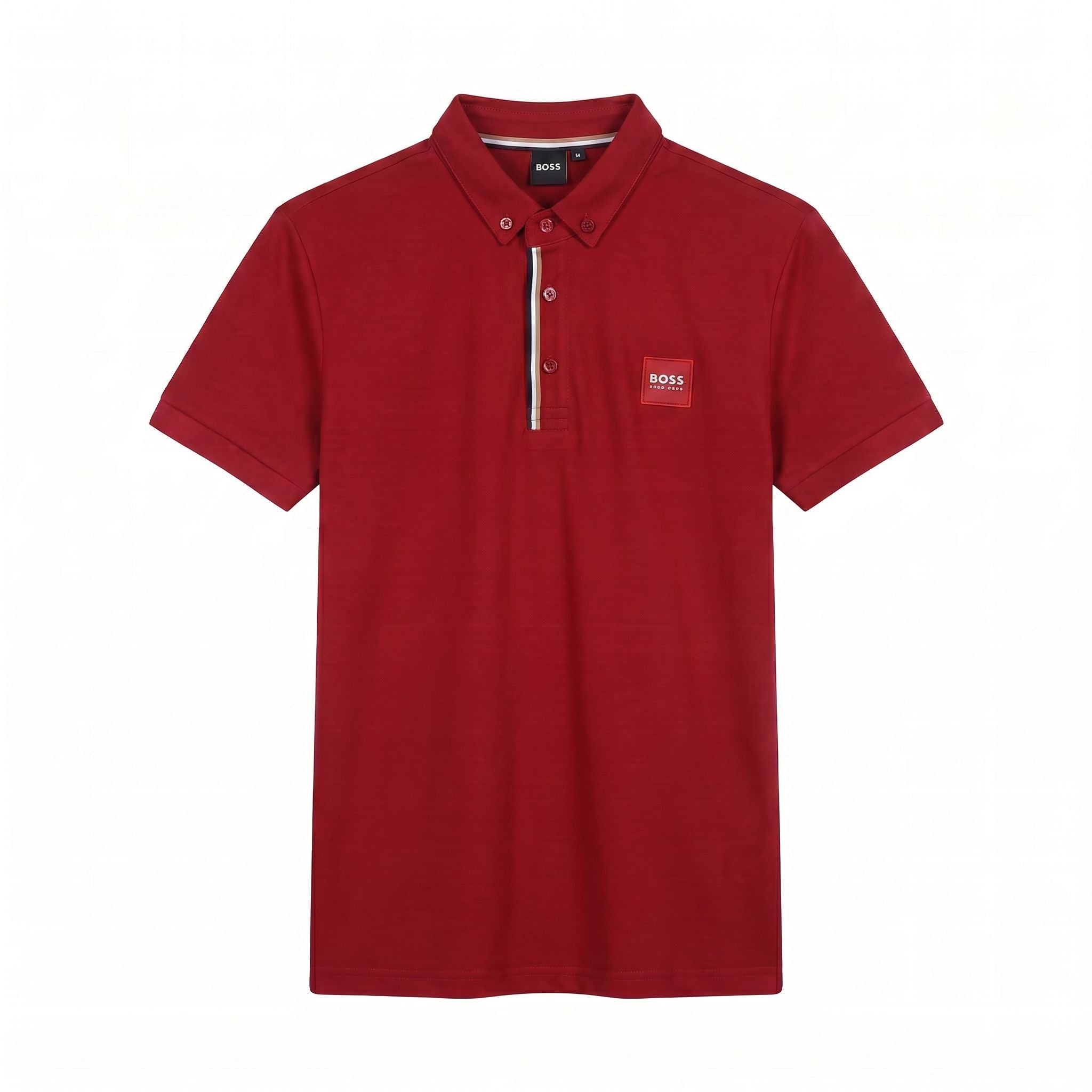 Camiseta 185026 Tipo Polo Rojo para hombre