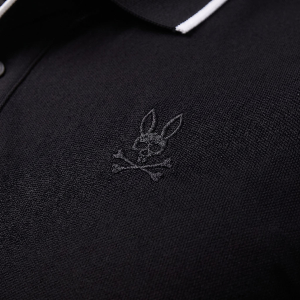 Camiseta 918017 Tipo Polo Negro para hombre