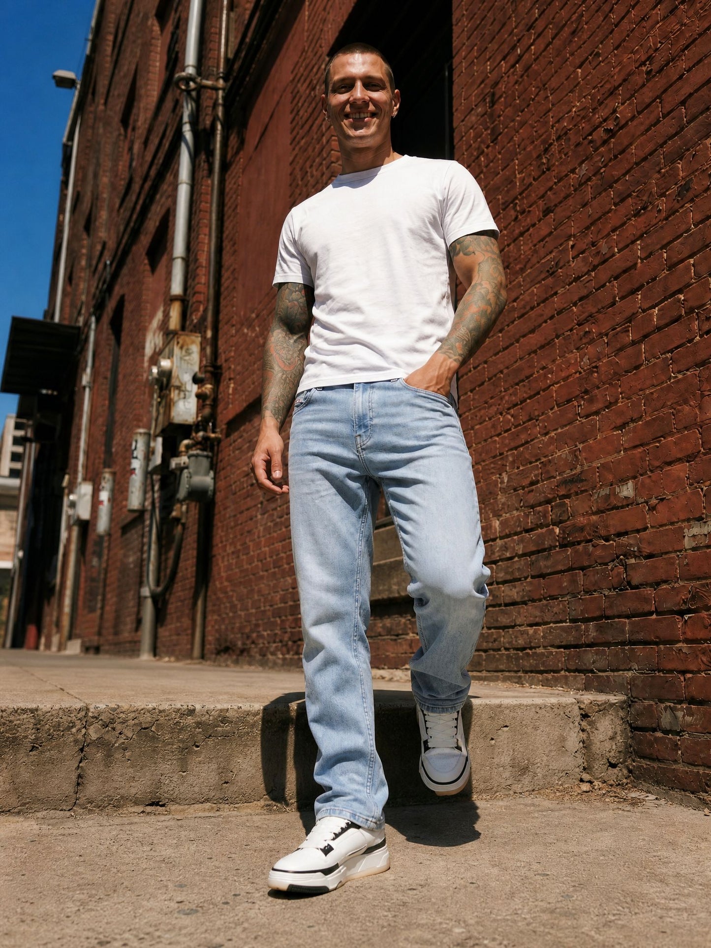 Jean DSL K062 Azul Para Hombre