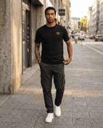 Camiseta 786754 Básica Negra Para Hombre